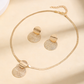 🔥 50% RABATT 💎 Set med halsband och örhängen i modern chic-stil ✨ Elegant, tidlöst & perfekt för både vardag och fest 🌿