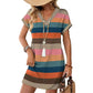 👗 50% RABATT NU! 🌬️ V-ringad T-shirtklänning – Casual & luftig – Perfekt som sommar essential – enkel att styla för strand, shopping eller lata dagar ☀️