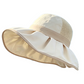 Solhatt med stickad krona & rosett – UPF 50+, formbart brätte & hästsvansvänlig 👒🎀