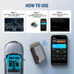 Bildiagnostikverktyg med live-data – full systemskanning, batteritest & Bluetooth 5.0 🔧📊