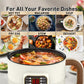 Multifunktionell smart elektrisk gryta – 6 lägen, timer & non-stick 🍲⏲️