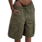 🎁New Arrival 50% OFF💥Women’s Retro Style Loose Cargo Shorts