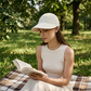 ☀️ 50% RABATT NU! 👒 Andningsbar Solhatt med Hästsvansöppning – UPF 50+ Skydd, Justerbart Band & Strukturbevarande Design 🏖️
