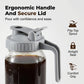 🧊 Kallbryggd kaffebryggare – med tätt lock, brygg smooth cold brew över natten, mindre syra & fylligare smak, perfekt för varma dagar 🌿