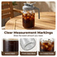 🧊 Kallbryggd kaffebryggare – med tätt lock, brygg smooth cold brew över natten, mindre syra & fylligare smak, perfekt för varma dagar 🌿