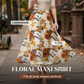 👗 50% RABATT NU! 🌸 Dam Boho Blommig Maxikjol – Mjuk & Flödande – Perfekt för Sommar, Strand & Romantiska Kvällar ☀️