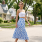 👗 50% RABATT NU! 🌸 Dam Boho Blommig Maxikjol – Mjuk & Flödande – Perfekt för Sommar, Strand & Romantiska Kvällar ☀️