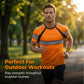 🔥Exklusivt 50% RABATT | Herr 3-Pack Kylande Träningströjor | Andningsbara Fuktavledande Gymtoppar | Dynamisk Kontrast Kortärmade T-Shirts för Löpning & Träning