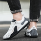 Herr andningsbara sneakers – mesh-överdel, elastiska snören & stötdämpande sula 👟🌬️