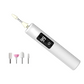 💅✨ 50 % RABATT! Professionell elektrisk nagelfil – Jämnar ut tjocka naglar, display med 99 hastighetsinställningar. Flera utbyteshuvuden för formning och polering. En riktig salong hemma! 🌟💎