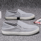 👞🌿 50% RABATT! Herr canvas slip-on skor – andningsbara, flexibel sula & avslappnad vardagsstil