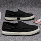 👞🌿 50% RABATT! Herr canvas slip-on skor – andningsbara, flexibel sula & avslappnad vardagsstil