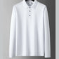 👔 50% RABATT! Herr Enfärgad Topp – Ultramjuk Premiumtyg ☁️🧵