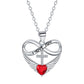 📿 50% RABATT NU! ✨ Infinity Heart Cross Necklace with Wing Pendant – Tro & Evig Kärlek – Perfekt Som Present & Personligt Smycke 💖