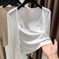 👚 50% RABATT NU! ☁️ Women's Cropped Cardigan – Lätt & Mjuk – Perfekt för Lager-på-lager – Tidlös Elegans ✨