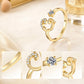 💍 50% RABATT! ✨ Justerbar Glittrande Initialring för Kvinnor – Välj Din Egen A–Z – Perfekt Som Present & Personlig Accessoar 🌸