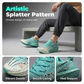 👟 50% RABATT NU! 🌟 Självlysande Splatter Sneakers – Unik Design & Andningsbar – Perfekt för Nattlöpning, Kvällspromenader & Streetwear ✨