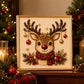 🧘Avkopplande & Nybörjarvänlig - 🎨💎Gör-det-själv Jul Pärla Diamantmålning Konstsats