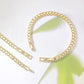 ✨ 50 % RABATT NU! 📿 Elegant guldfärgat kedjearmband för kvinnor – ormskalsmönster, lätt & mångsidigt – perfekt present för alla tillfällen 🎁