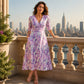 👗 50% RABATT NU! Women's Casual V‑Ring Printed Dress – mjukt tyg, lös passform & livfulla mönster – perfekt för vardag, semester och sommarens alla tillfällen 🌸✨