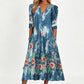 👗 50% RABATT NU! Women's Casual V‑Ring Printed Dress – mjukt tyg, lös passform & livfulla mönster – perfekt för vardag, semester och sommarens alla tillfällen 🌸✨