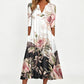 👗 50% RABATT NU! Women's Casual V‑Ring Printed Dress – mjukt tyg, lös passform & livfulla mönster – perfekt för vardag, semester och sommarens alla tillfällen 🌸✨