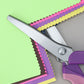 ✂️ 50% RABATT NU! Multifunktionell taksax med tandad design – perfekt för sömnad, quiltning, scrapbooking, läderarbete och grönsaksklippning 🧵✨