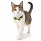 🐾 50% RABATT! ✨ Reflexhalsband för Katt med Vattentät Hållare för Smart GPS-Tracker & Säkerhetsspänne 📍
