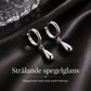 💧 50% RABATT ✨ Eleganta droppformade huggieörhängen, minimalistiskt smycke för kvinnor