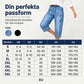📢Mellanårsrea: 50 % rabatt – endast under en begränsad tid ⏰Korta, stretchiga jeansbyxor för dam i casual-stil