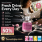 ✨️✨️Fantastiska 50 % rabatt！🌺Högkvalitativ doft för frisk luft！🚗Bilparfym med långvarig doft